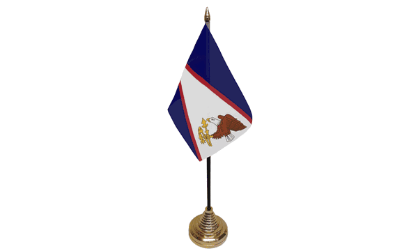 Samoa (American) Table Flags